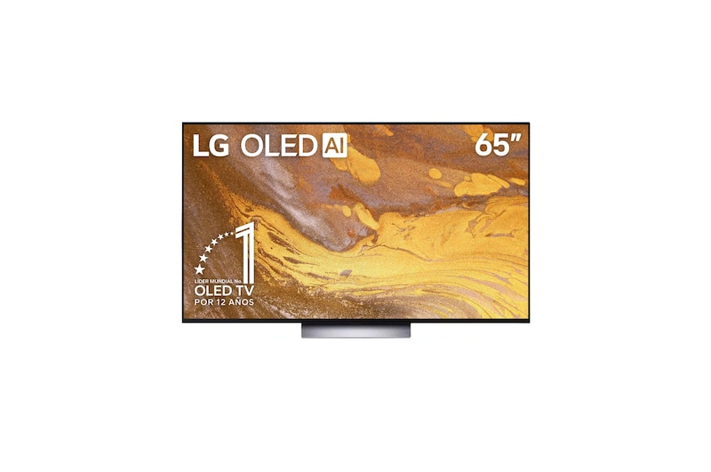 Vista Frontal Televisor LG OLED Evo